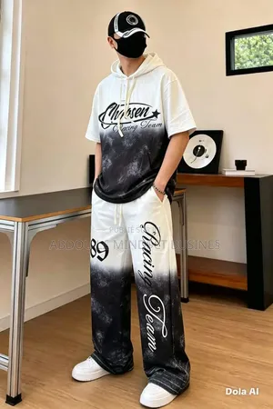 Ensemble Capuche Bas Large Disponible