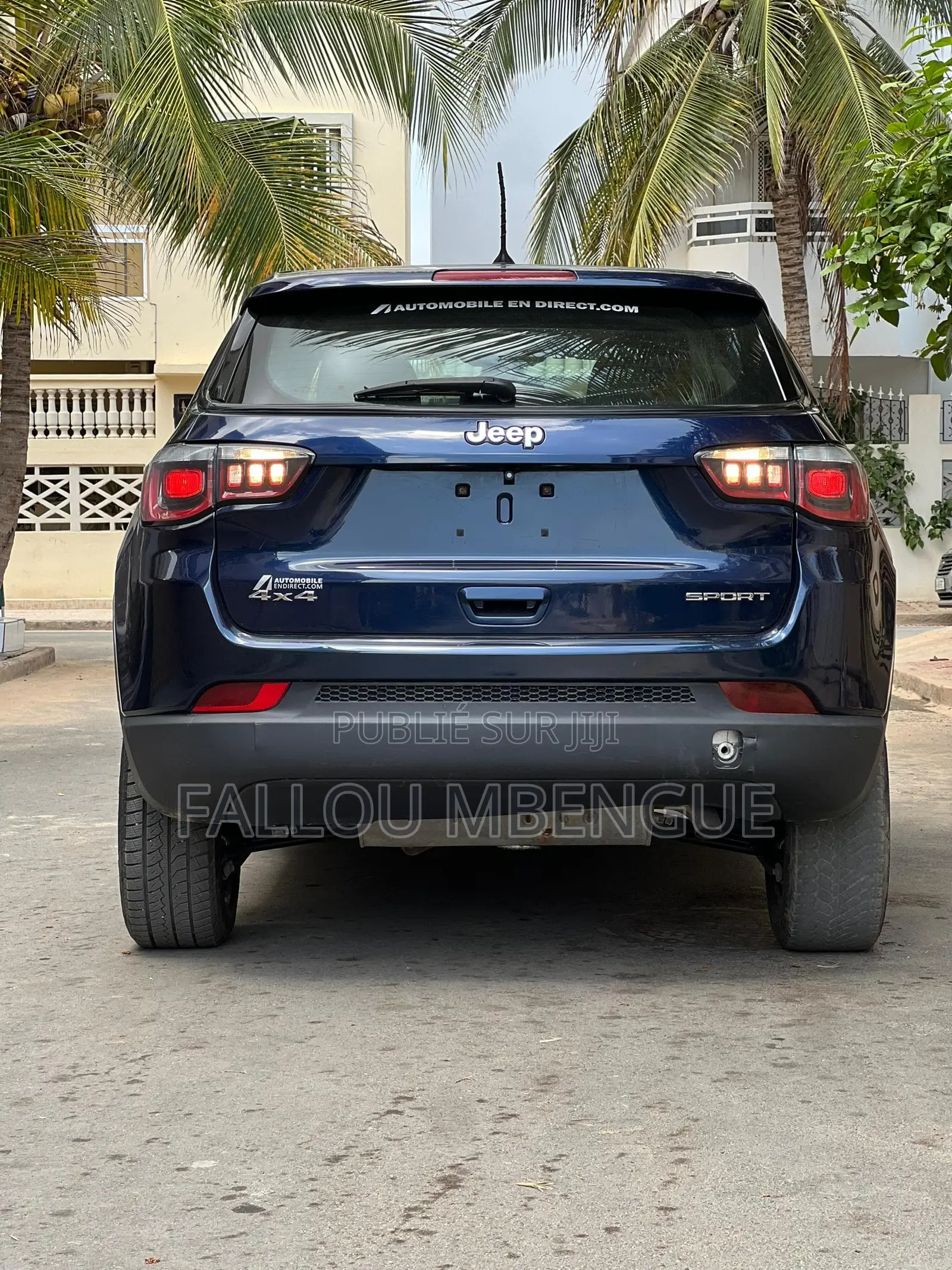 Jeep Boussole 2018 Bleu