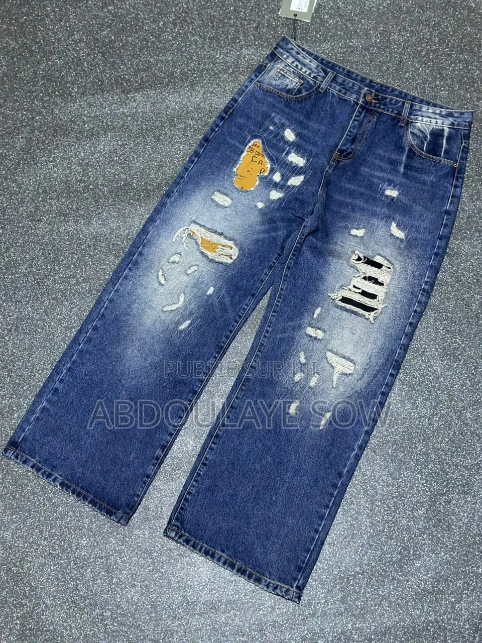 Jeans Bas Large