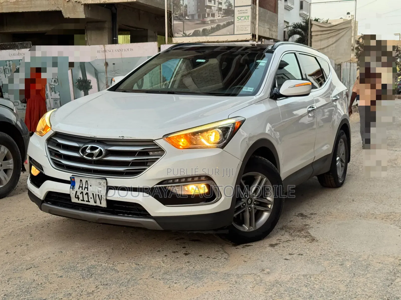 Hyundai Santa Fe 2017 Blanc