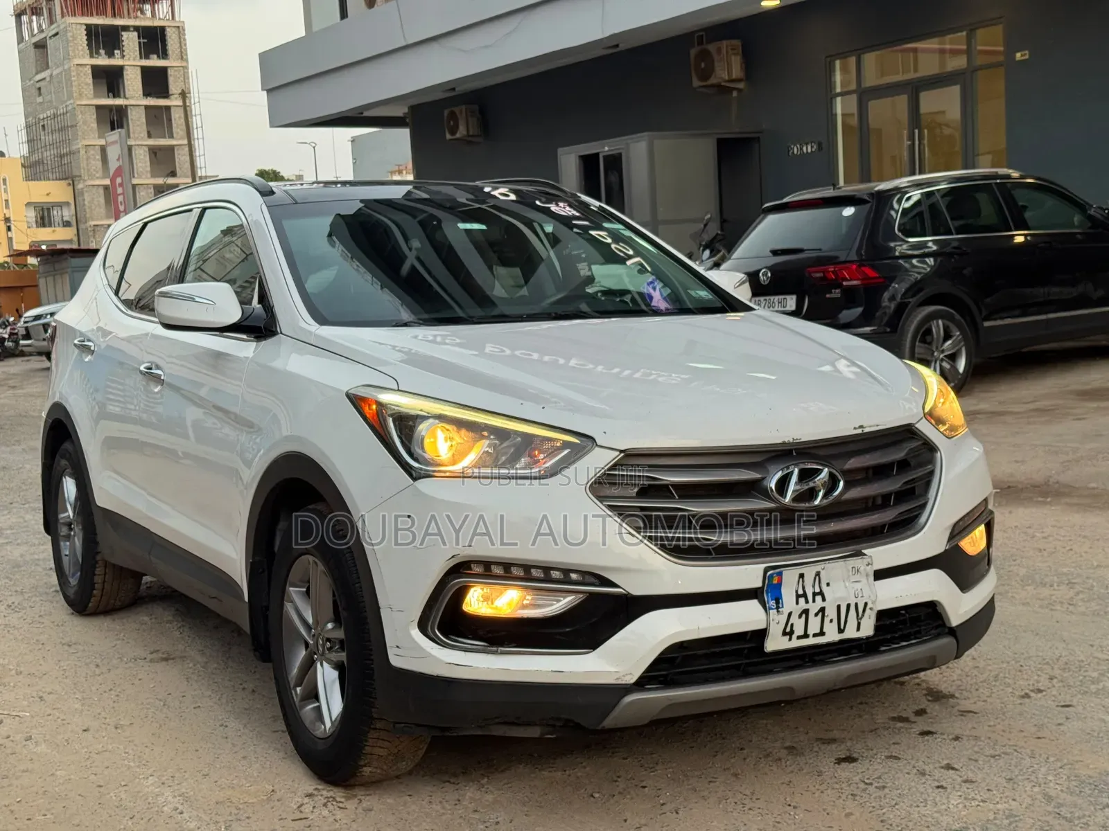 Hyundai Santa Fe 2017 Blanc
