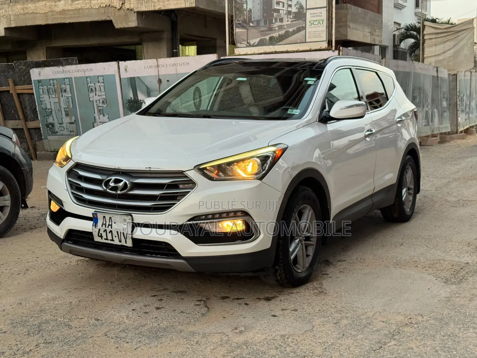Hyundai Santa Fe 2017 Blanc