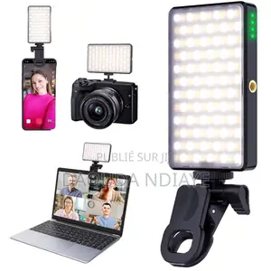Mini Panneau Led Vidéo Rechargeable Pour Smartphone,