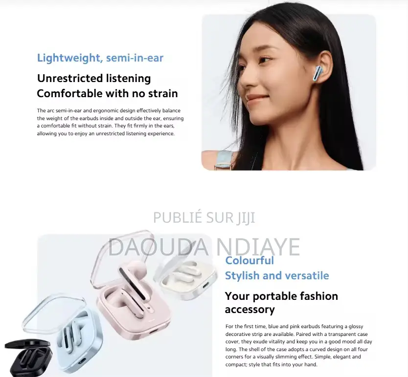 Écouteurs Sans Fil Somostel SMS-J41 - Hifi Wireless Earphone