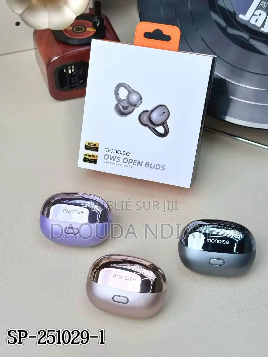 Écouteurs Bluetooth Sans Fil Monoise Ows Open Buds