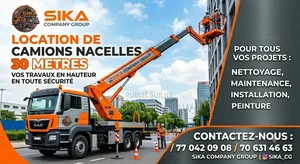 Location Des Camions Grue , Nacelle Élévatrice, Plateau