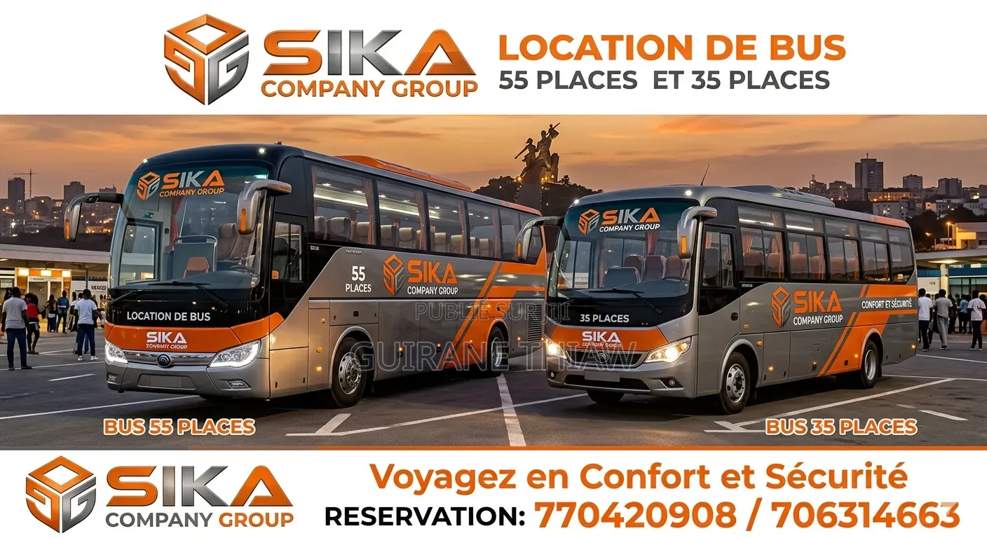 Location Bus Et 4x4toyota Climatisé Avec Chauffeur
