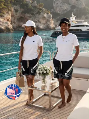 Ensemble D’Été Avec Casquette Pour Femmes 100% Coton