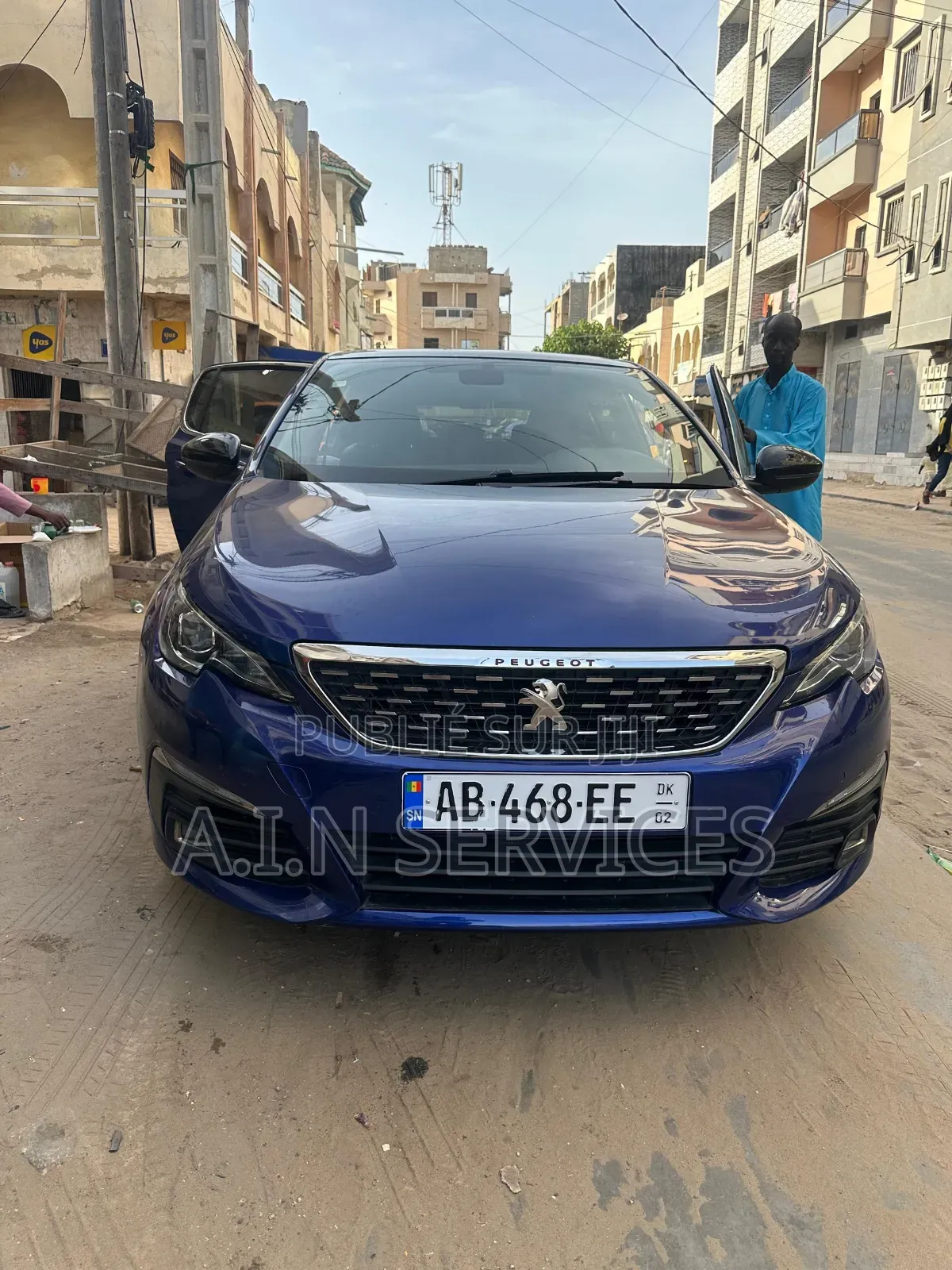 Peugeot 308 2017 Bleu