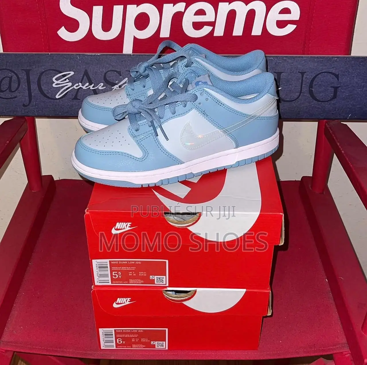 Nike Dunk Low Clear Swoosh