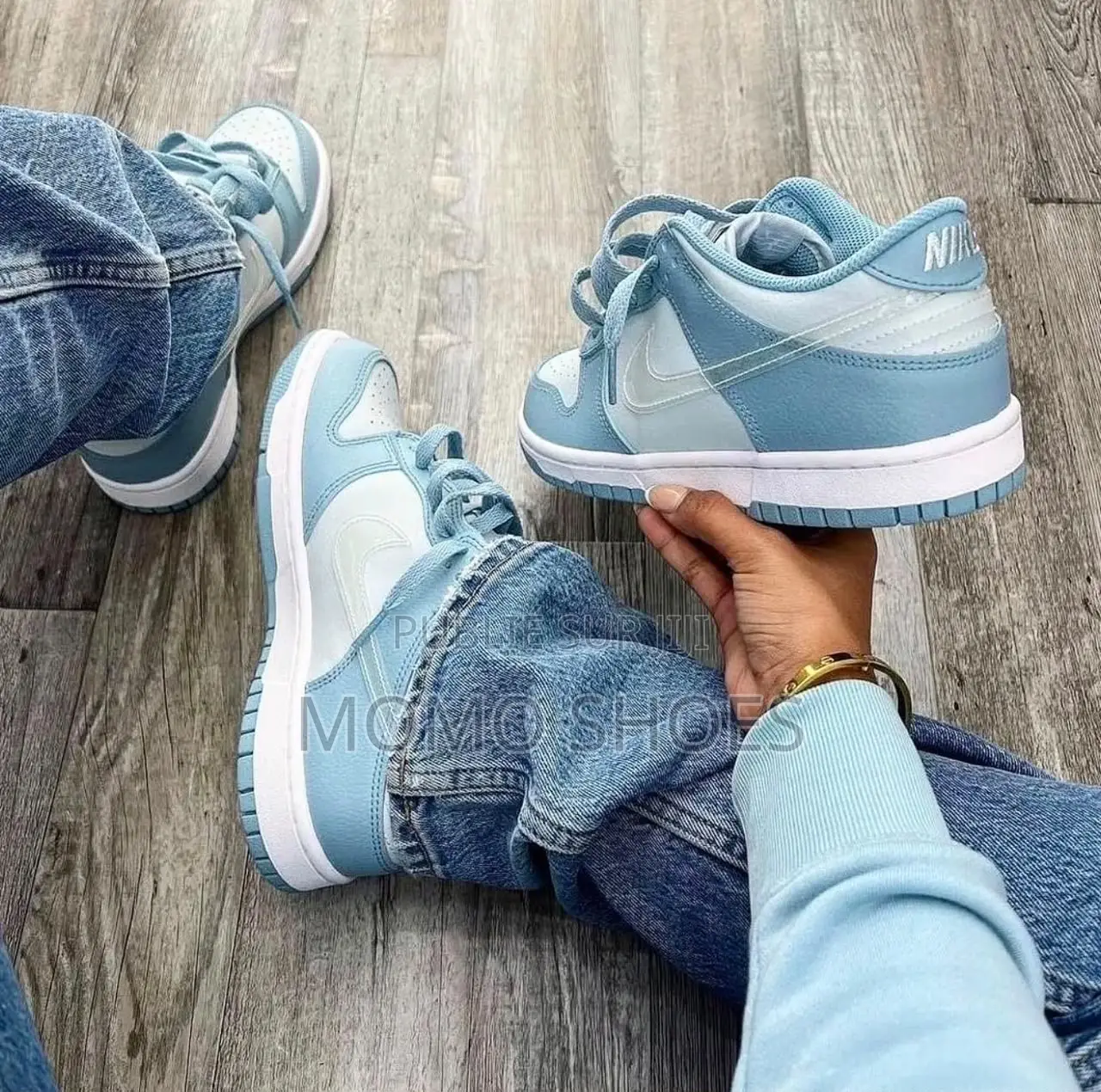 Nike Dunk Low Clear Swoosh