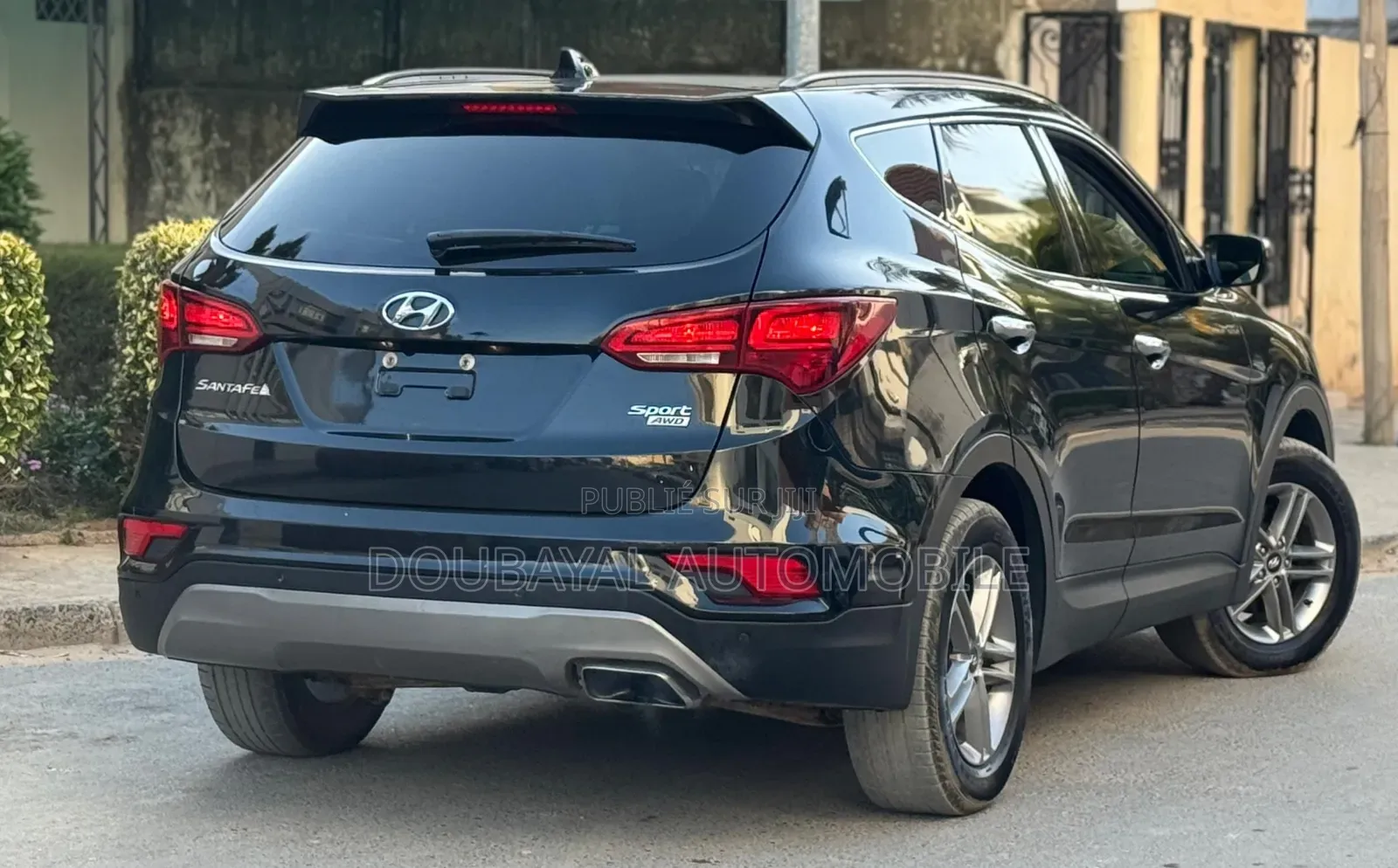 Hyundai Santa Fe 2017 Noir Mat