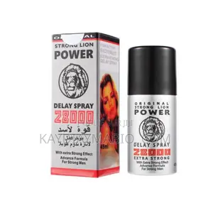 Spray Retardateur d'Ejaculation Precoce Strong Lion Power 28000