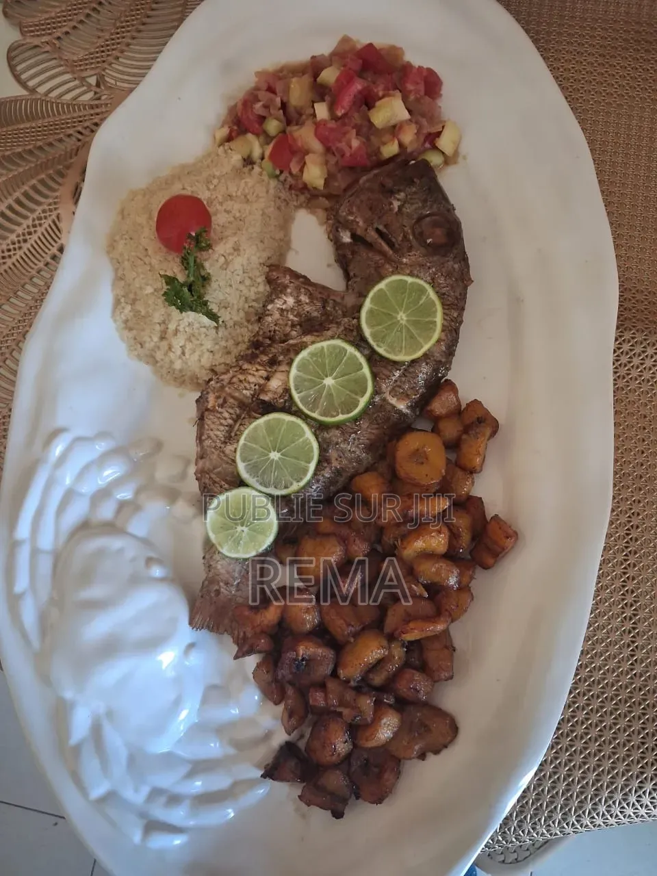 Attieke Poisson Braise