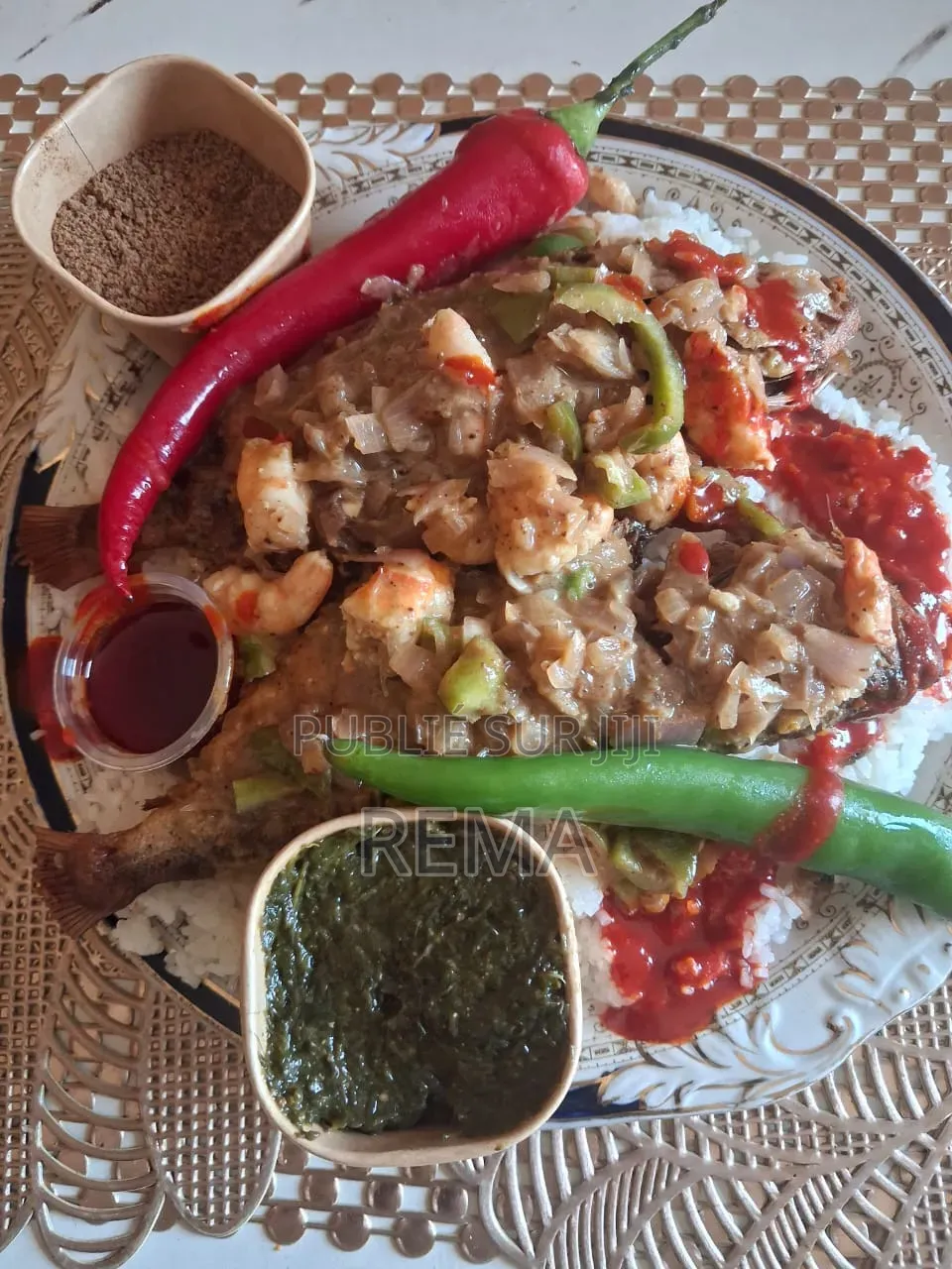 Attieke Poisson Braise