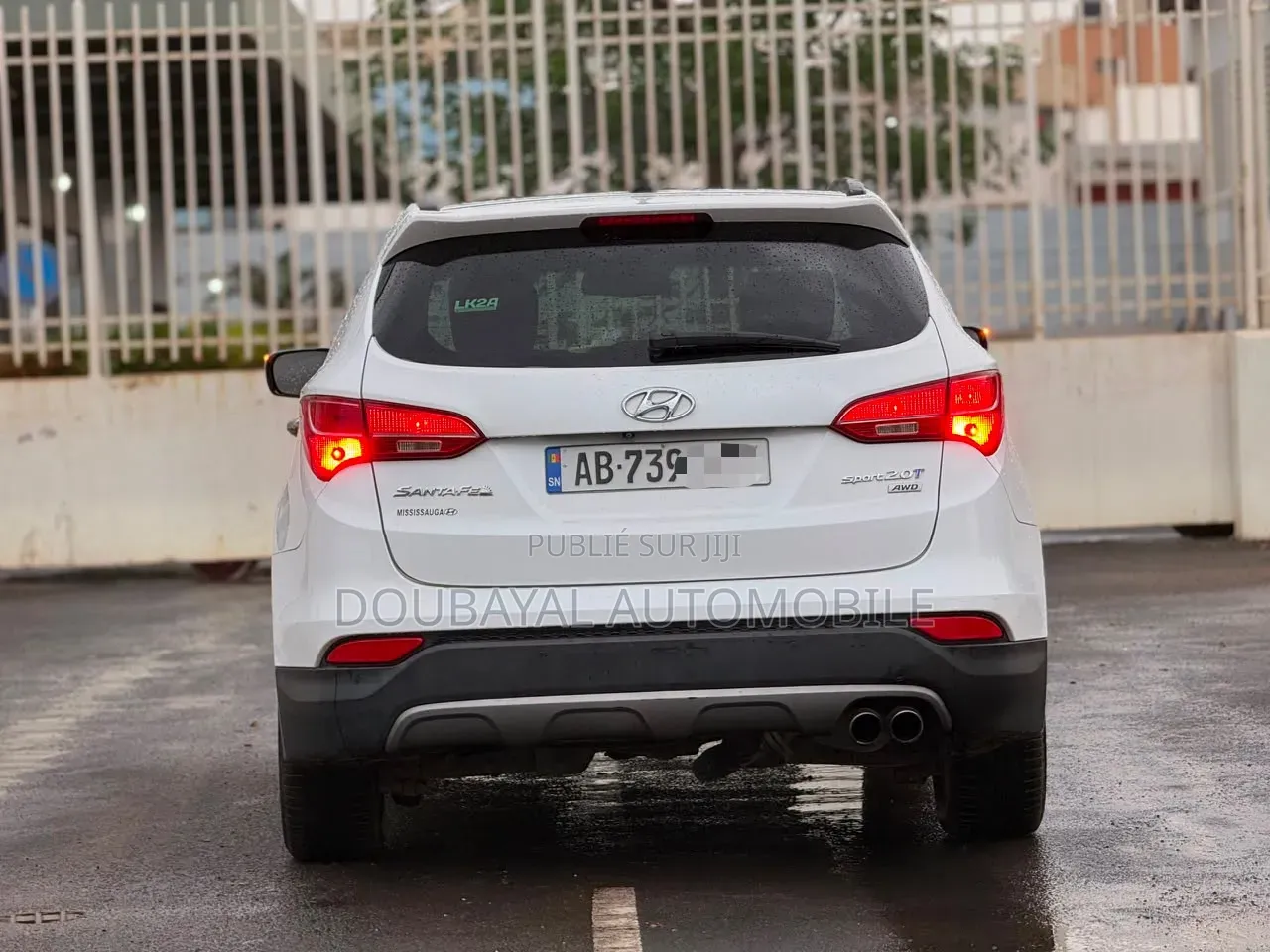 Hyundai Santa Fe 2016 Blanc