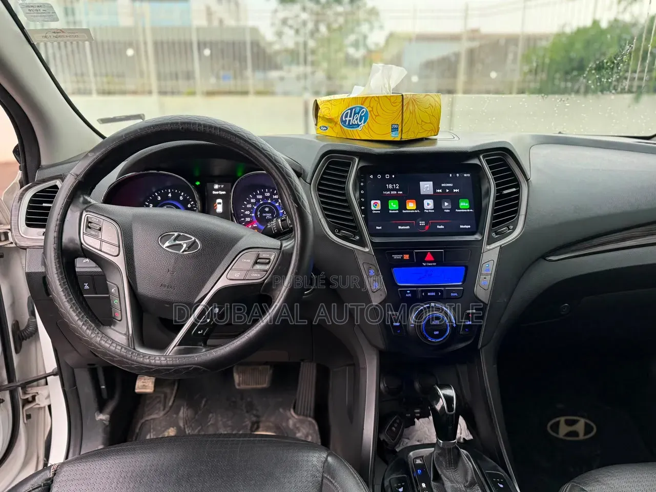 Hyundai Santa Fe 2016 Blanc