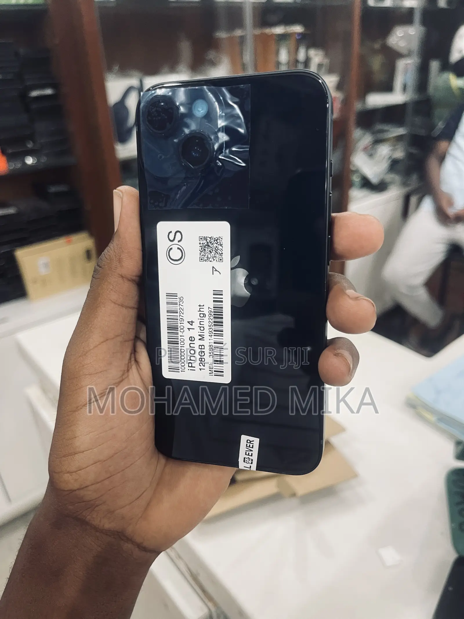 Nouveau Apple iPhone 14 128 GB Noir