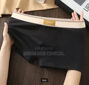 Boxers Pour Homme 100% Coton, Doux, Respirant Et Antibact (Lot De 5)