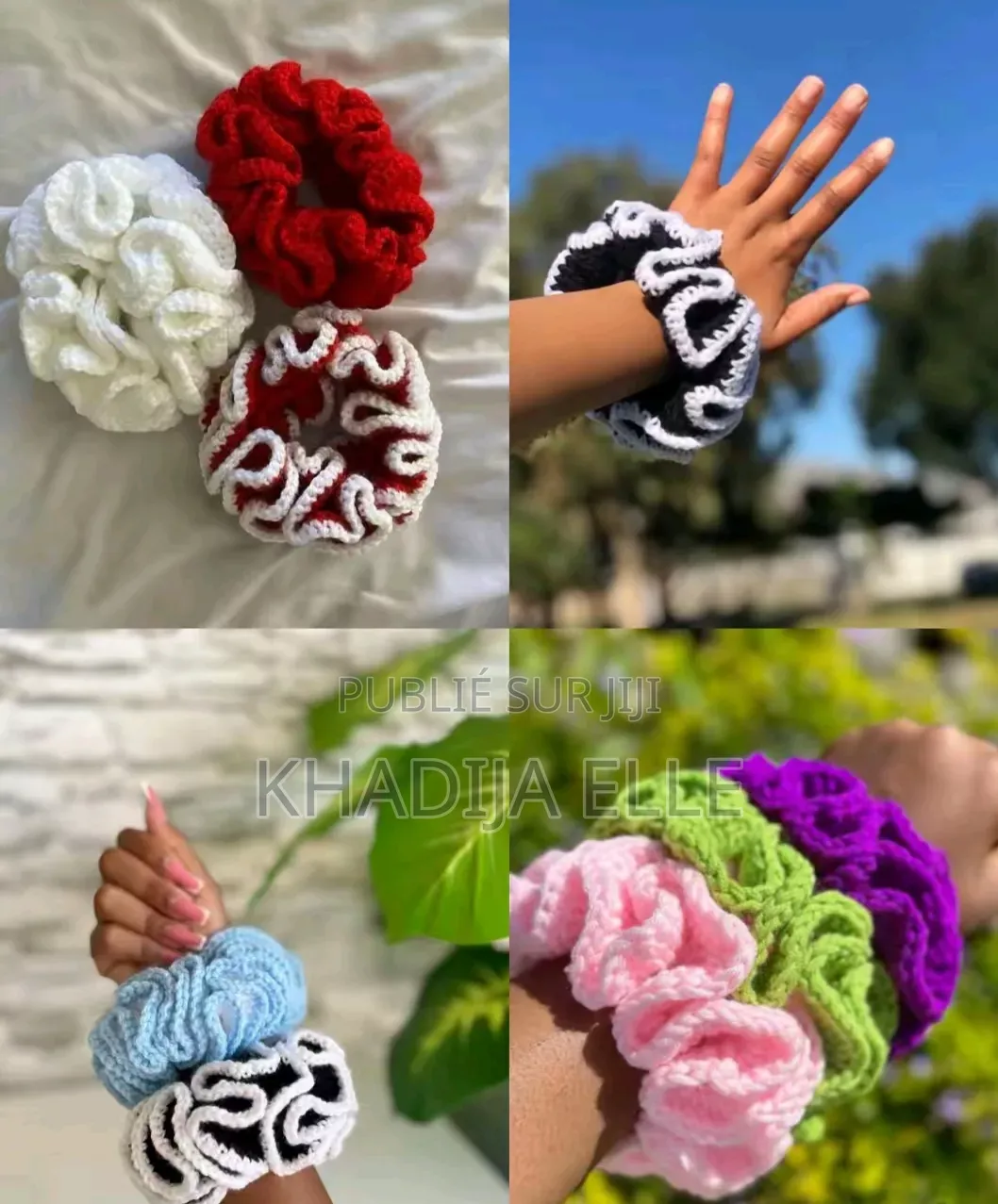 Je Vends Des Chouchous en Crochet Et Autres