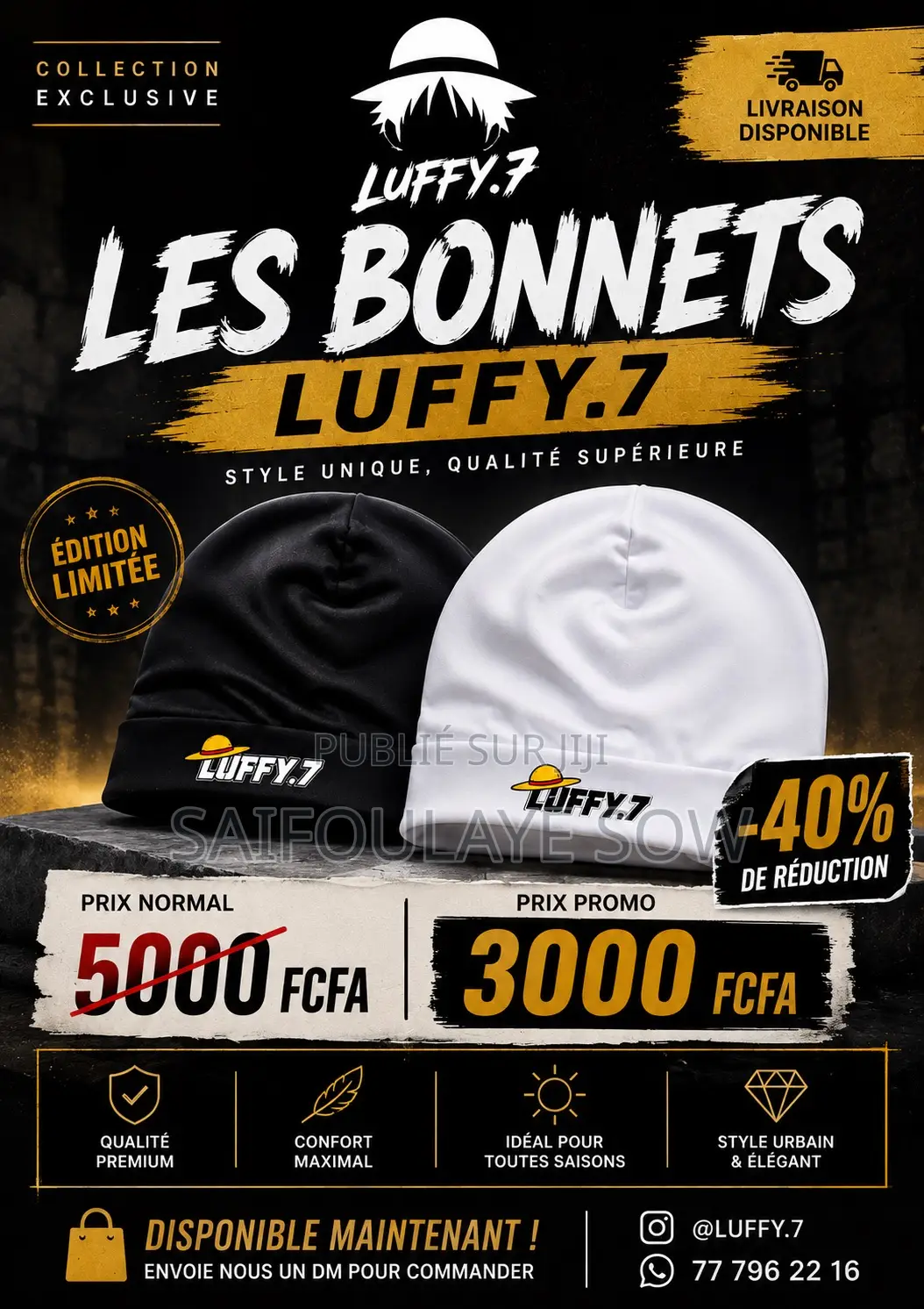 Bonnet Luffy.7