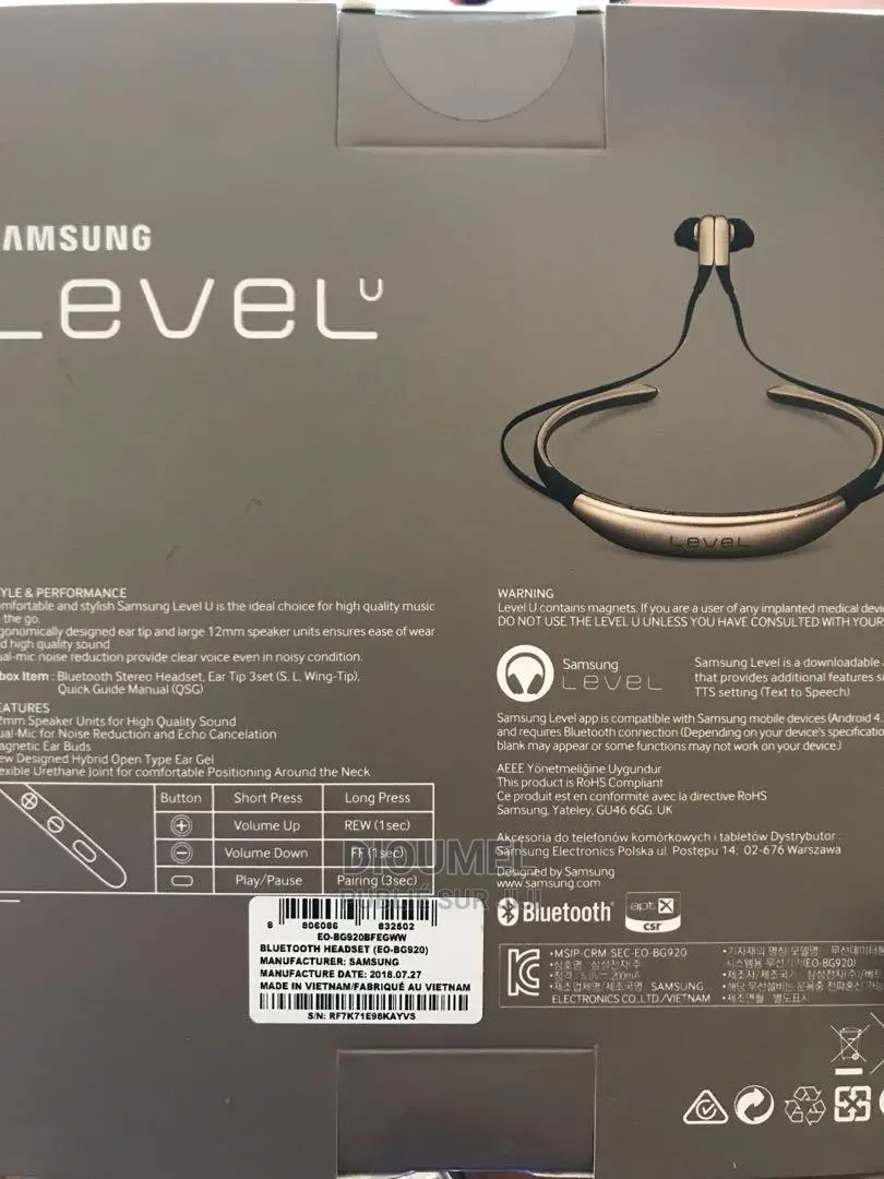 Samsung Level U Original