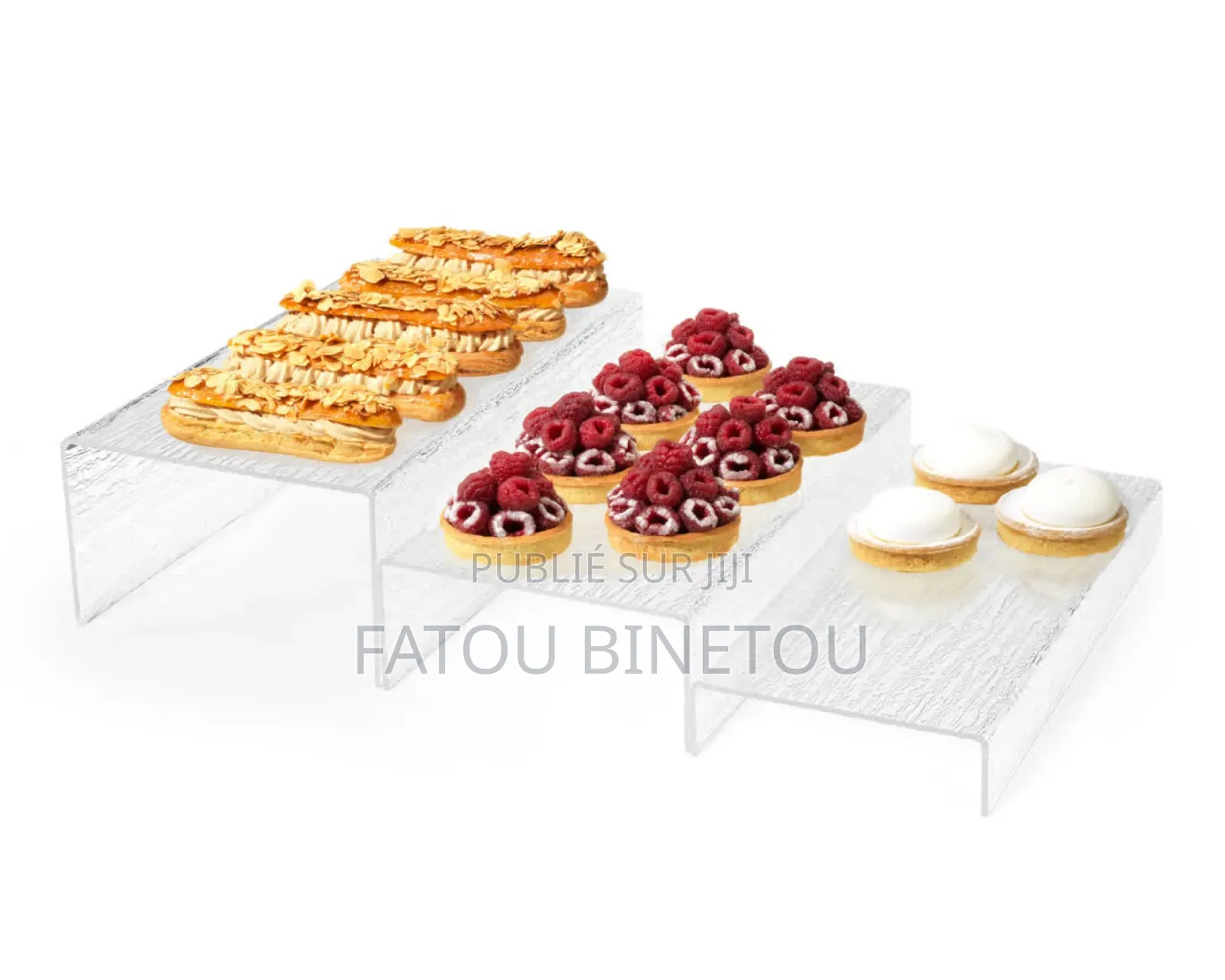 Ensemble Présentoirs 3 Pièces