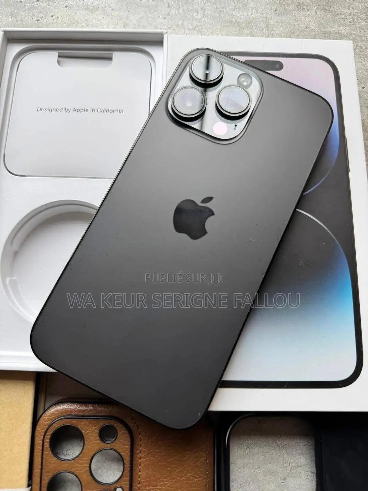 Nouveau Apple iPhone 14 Pro Max 1 TB Noir