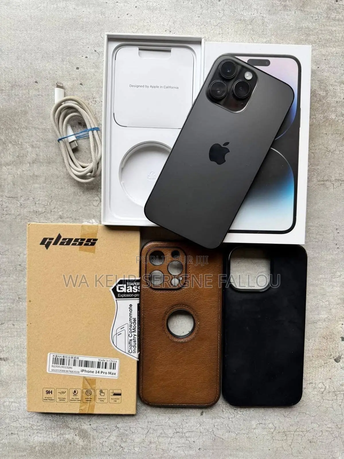 Nouveau Apple iPhone 14 Pro Max 1 TB Noir