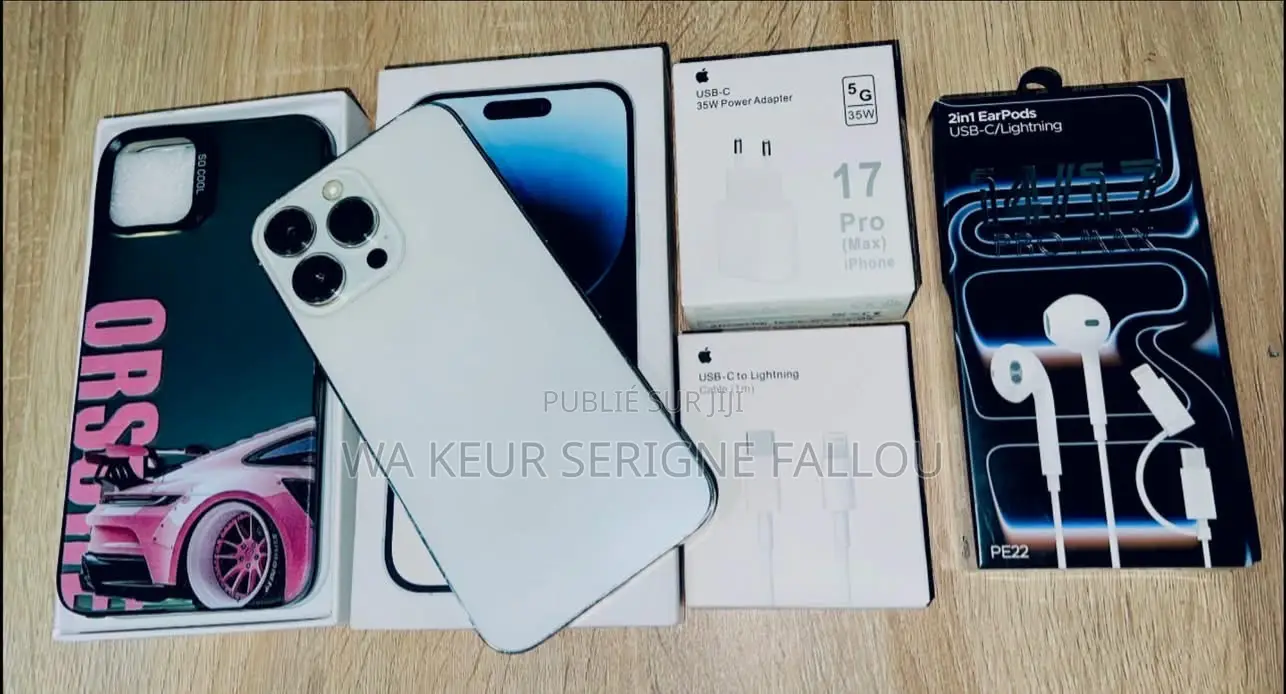 Nouveau Apple iPhone 14 Pro Max 512 GB Blanc
