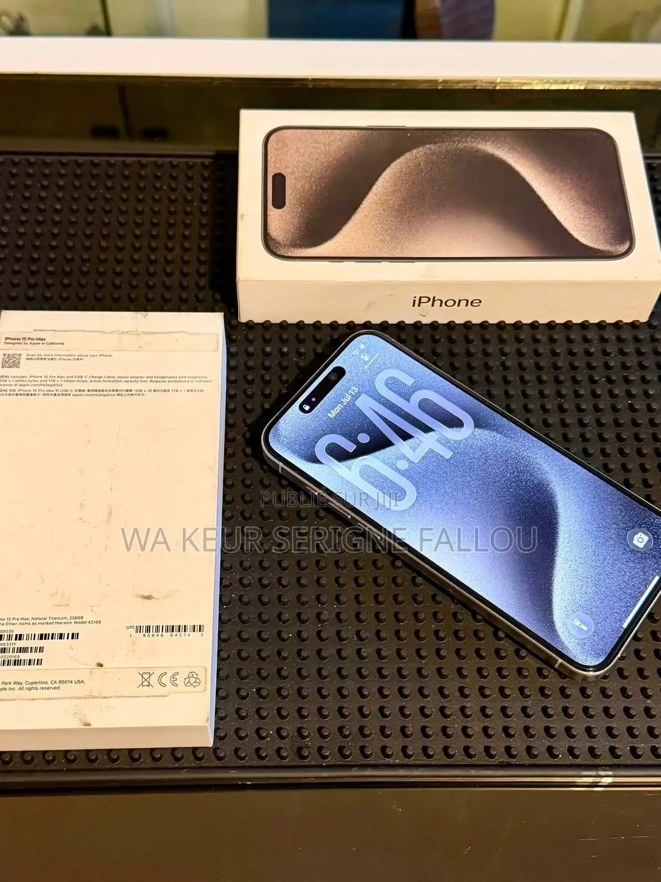 Nouveau Apple iPhone 15 Pro Max 512 GB Gris