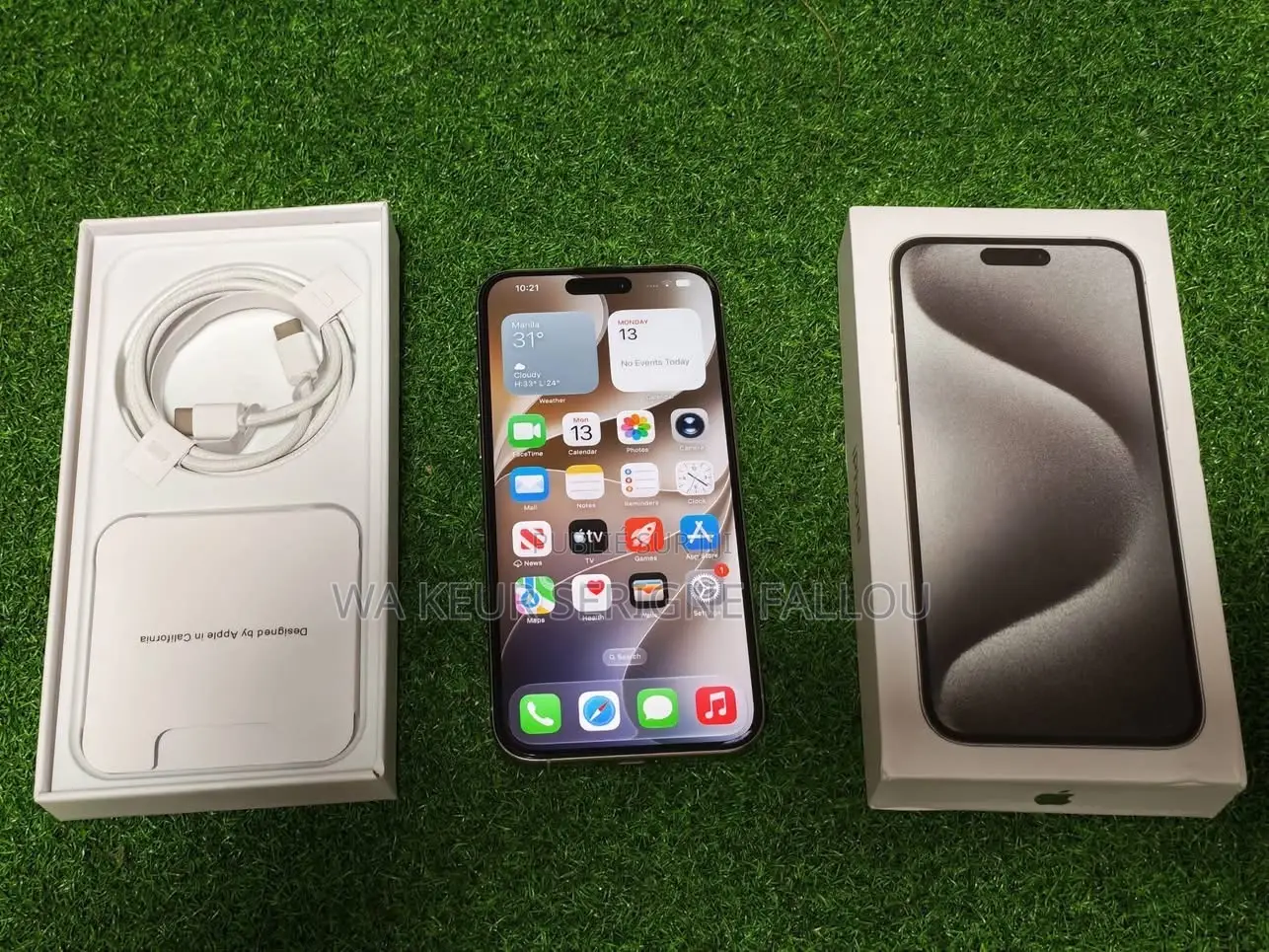 Nouveau Apple iPhone 15 Pro Max 512 GB Gris