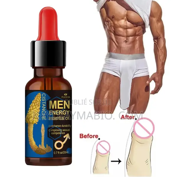 Huile Men Energy Oil Allongement Pnis 2boittes