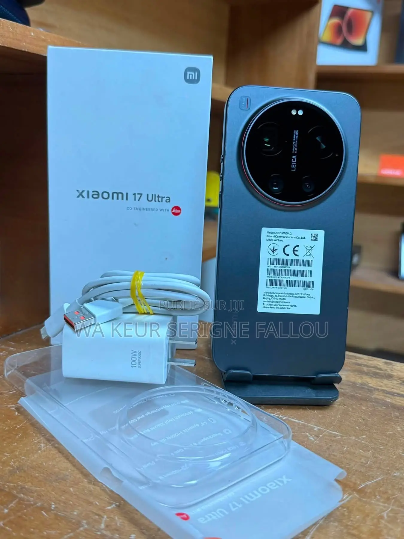 Nouveau Xiaomi 17 Ultra 512 GB Noir