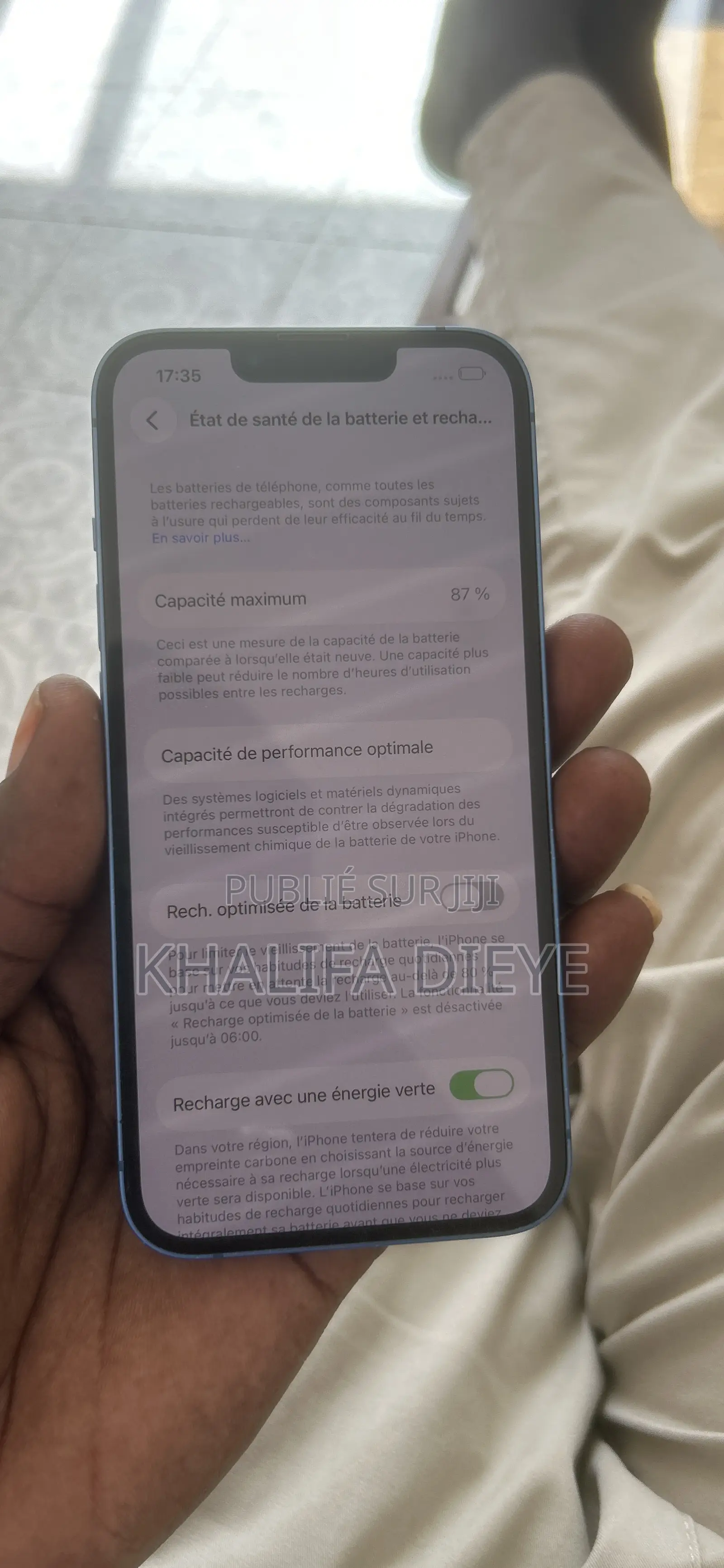 Nouveau Apple iPhone 13 128 GB Bleu