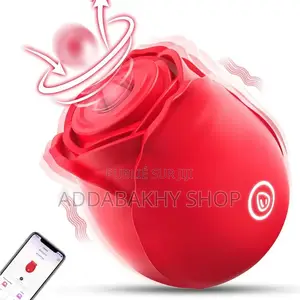 Vibromasseur Stimulateur Forme Rose. Silencieux Et Pratique