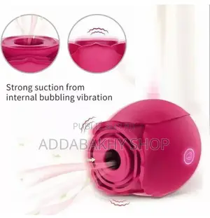 Vibromasseur Stimulateur Forme Rose. Silencieux Et Pratique