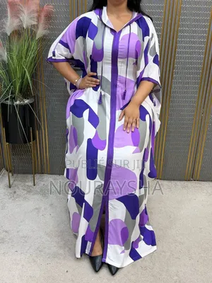 Jalaba Marocaine en Lain Pour Grandes Dames