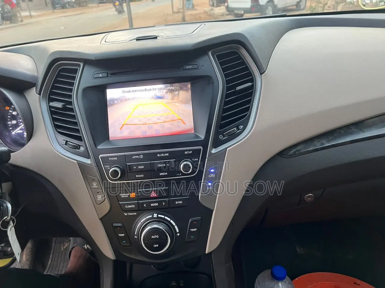 Hyundai Santa Fe 2017 Rouge