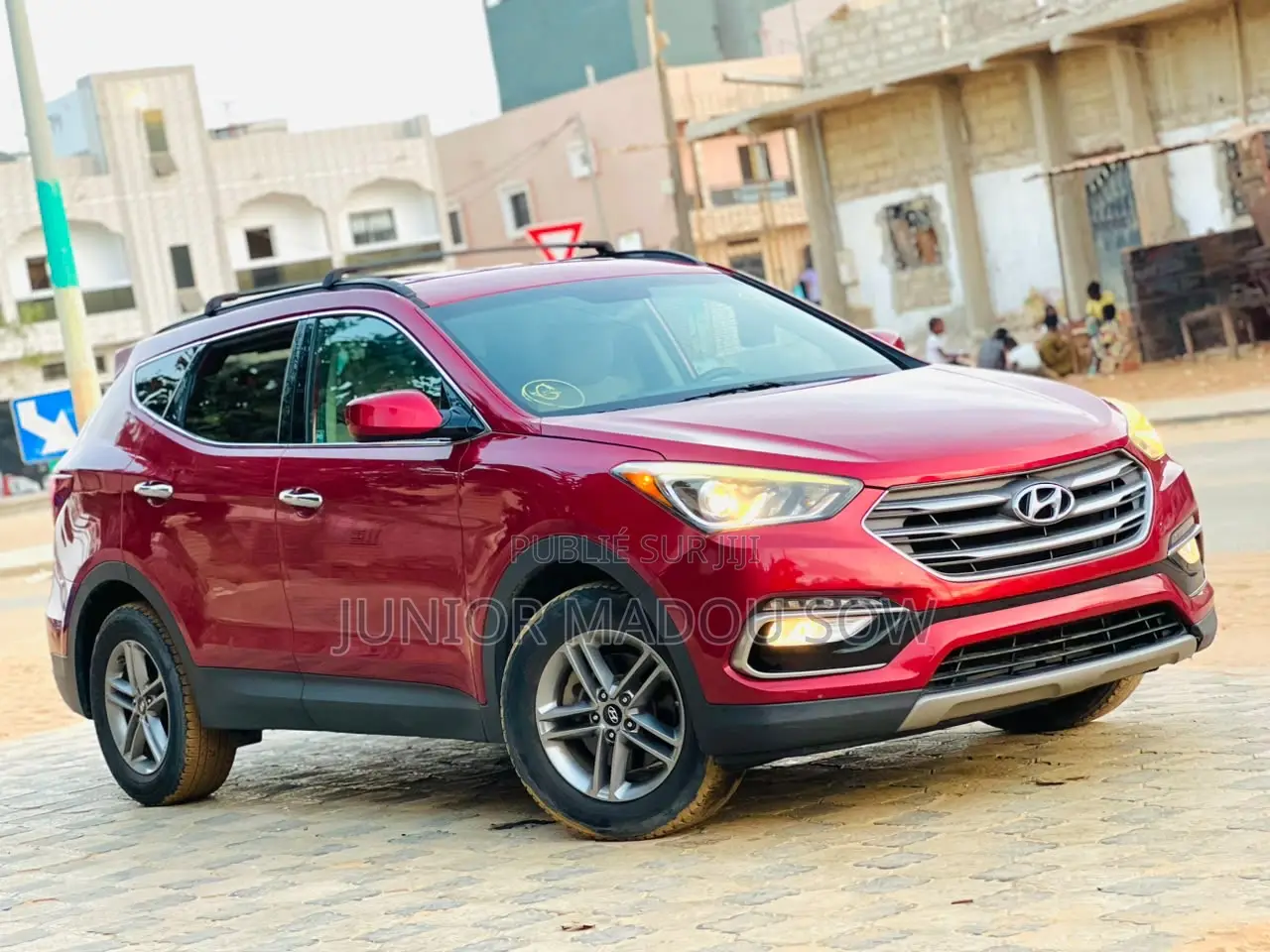 Hyundai Santa Fe 2017 Rouge