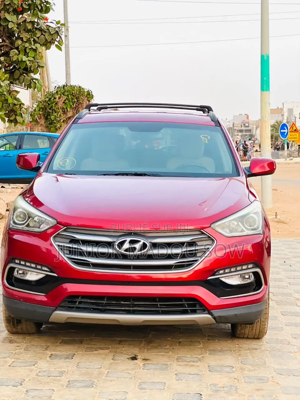 Hyundai Santa Fe 2017 Rouge