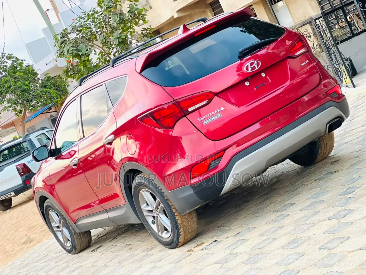 Hyundai Santa Fe 2017 Rouge