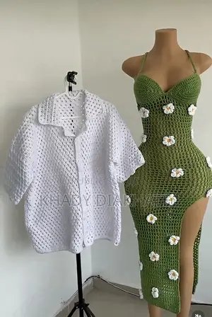 Ensemble Couple Crochets Fait Main
