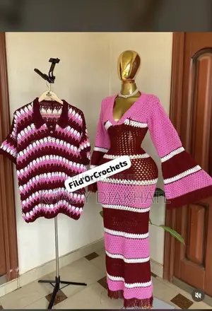 Ensemble Couple Crochets Fait Main