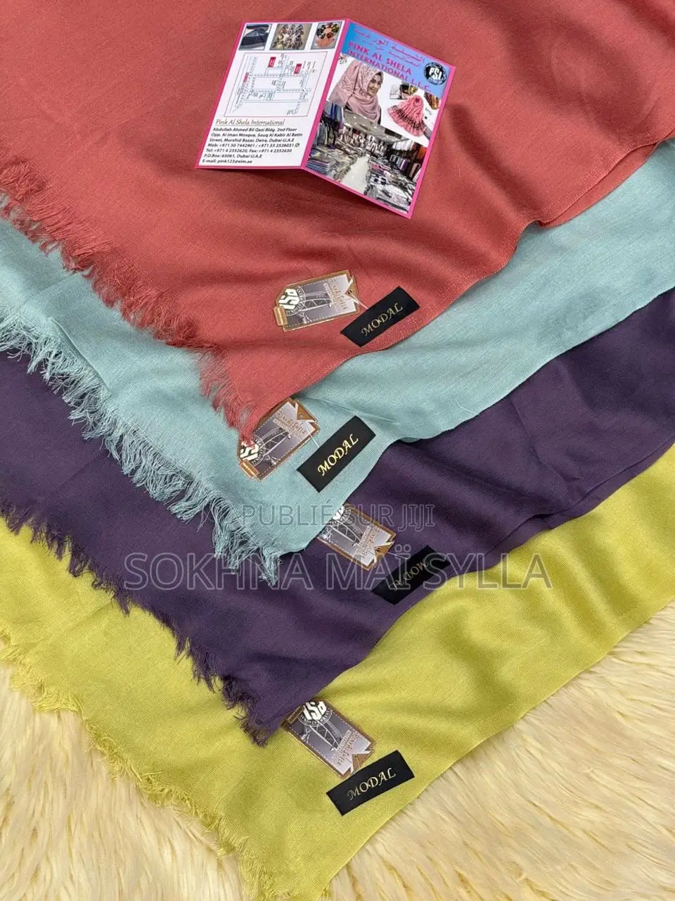 Hijabs Au Foyer - Voiles Cotton Voile Dentelle