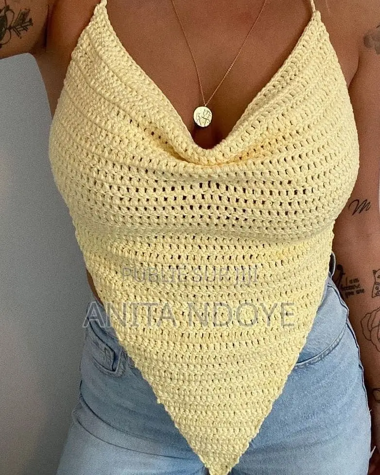 Tops en Crochet Pour Femme