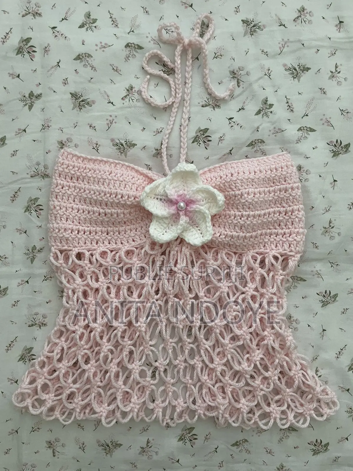 Tops en Crochet Pour Femme
