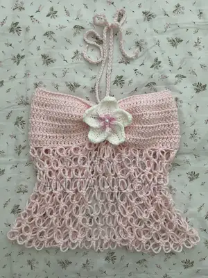Tops en Crochet Pour Femme