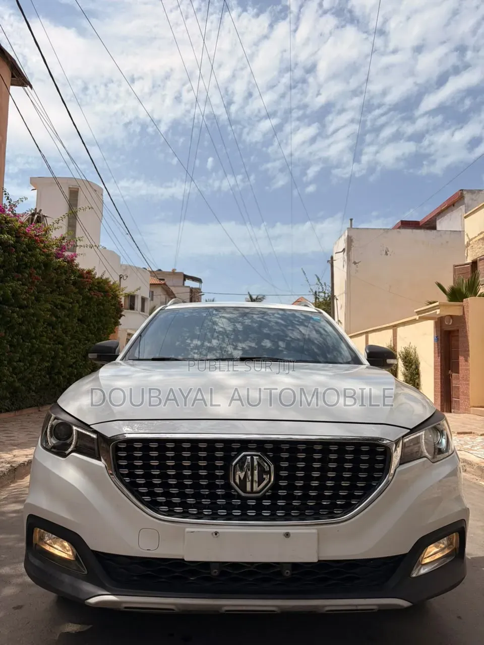 MG ZS 2018 Blanc