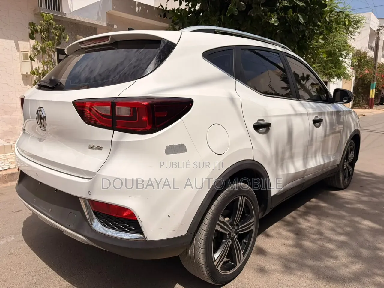 MG ZS 2018 Blanc